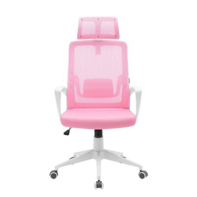 Silla ergonomica mars gaming mgc – ergolite rosa – blanca