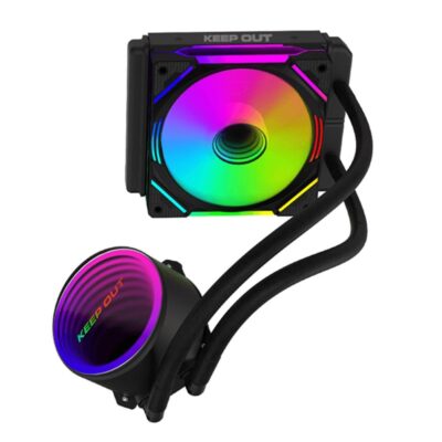 Kit refrigeracion liquida keep out xwx – 120 argb 120mm negro