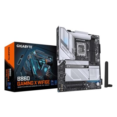 Placa base gigabyte b860 gaming x wifi6e atx – 4x ddr5 lga1851