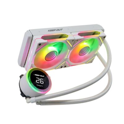 Kit refrigeracion liquida keep out xwc – 240w pro 240mm blanco