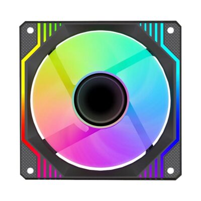 Ventilador caja keep out xfc – 120drm argb 120mm negro