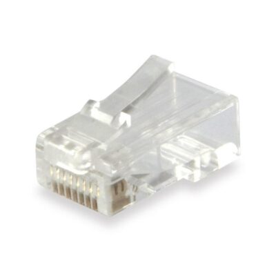 Kit 100 uds conectores rj45 equip cat6