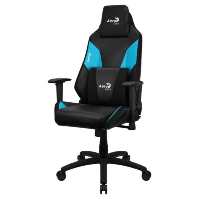 Silla gaming aerocool admiral negra – azul