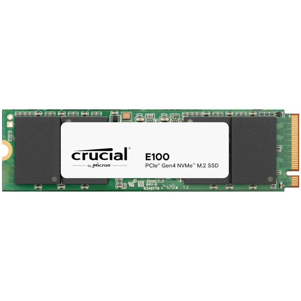 Disco duro interno solido ssd crucial e100 1tb m.2 nvme pci express 4.0