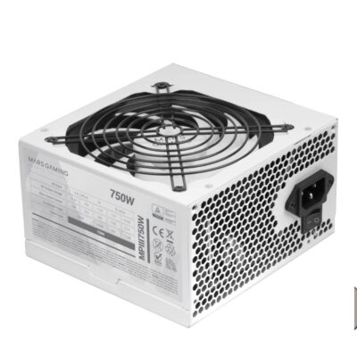 Fuente de alimentacion mars gaming al.mpiii 750w ultra slinet blanca