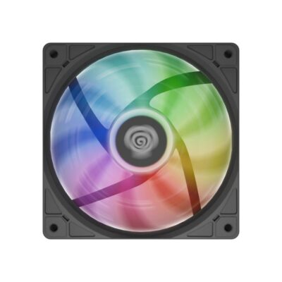 Ventilador caja ordenador genesis oxal 120 argb negro 120mm