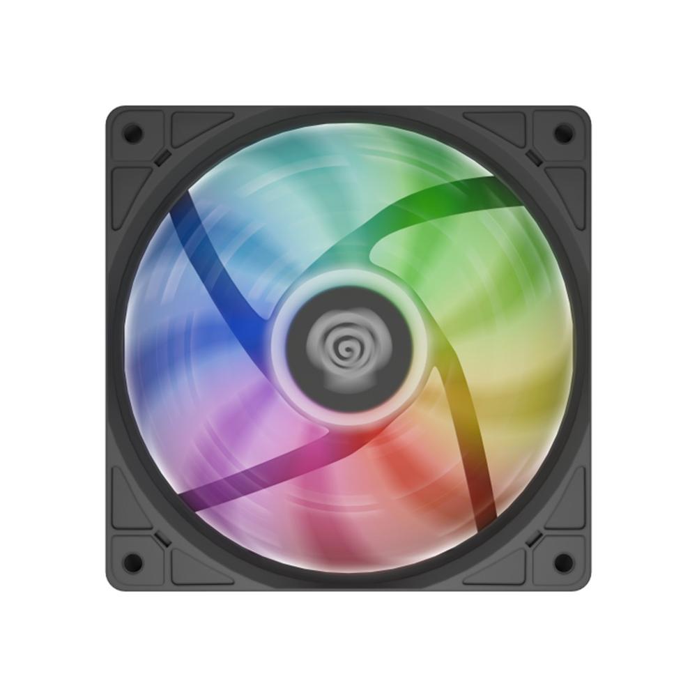 Ventilador caja ordenador genesis oxal 120 argb negro 120mm