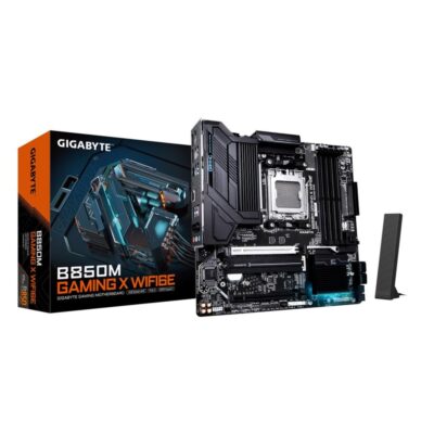 Placa base gigabyte b850m gaming x wifi6e matx – 4x ddr5