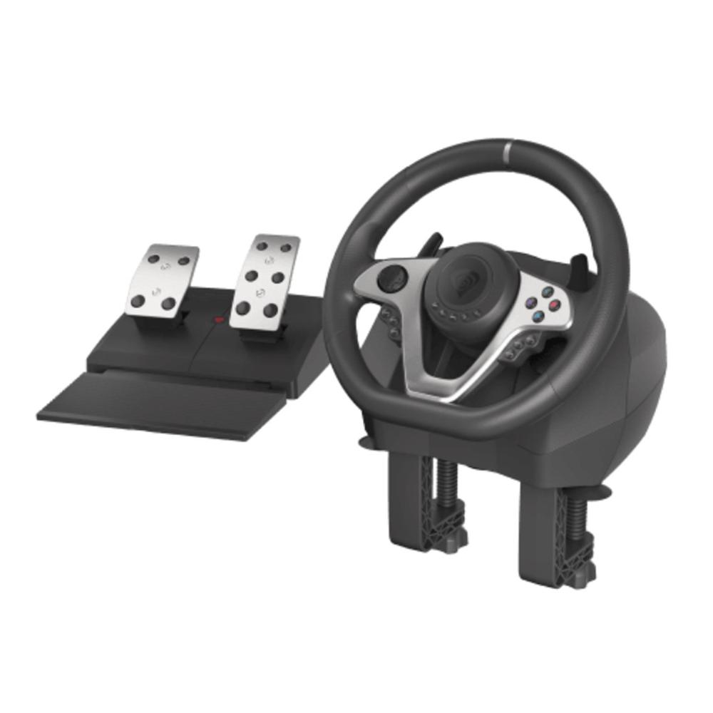 Volante y pedales genesis seaborg 400 usb mini jack