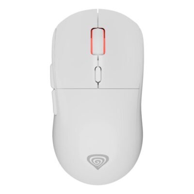 Raton inalambrico gaming genesis zircon xiii blanco