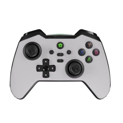 Gamepad genesis mangan 400 inalambrico para pc – switch – mobile blanco