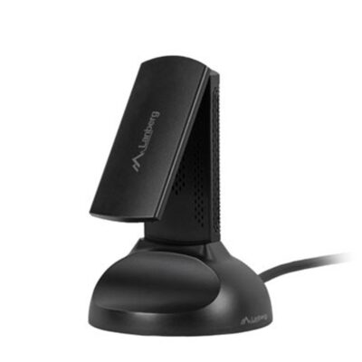 Adaptador red lanberg usb wifi ax3000 tri – banda 2x antenas internas