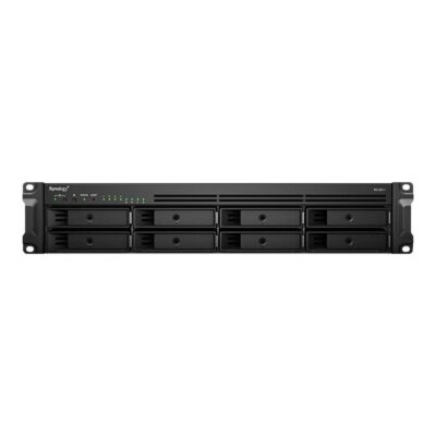 Servidor nas synology rs1221rp+ 8 bahias 2u rack gigabit ethernet