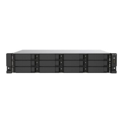 Servidor nas qnap ts – 1273au – rp – 8g 12 bahias 2u rack 8gb gigabit ethernet