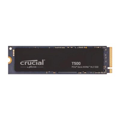 Disco duro interno solido ssd crucial t500 4tb m.2 pcie
