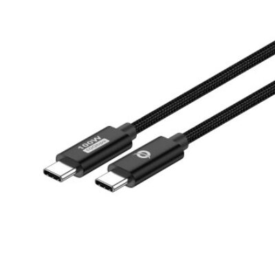 Cable usb – c conceptronic macho – macho 1.2m usb 3.2 gen 2 100w 20v 5a 10gbps e – mark