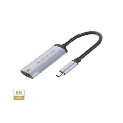 Adaptador usb tipo c a hdmi 8k conceptronic 8k 15cm – macho – hembra