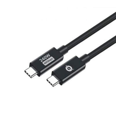 Cable usb – c conceptronic macho – macho 1.2m pd 3.1 240w 48v 5a 480mbps e – mark