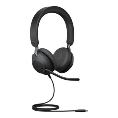 Auriculares jabra evolve2 40 se uc stereo negro