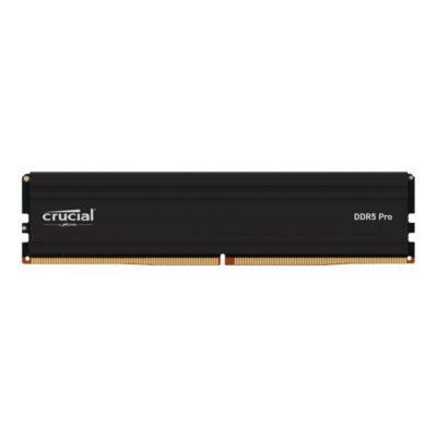 Memoria ram ddr5 32gb crucial pro – udimm – 5600 mhz – pc5 44800 – cl46 – 1.1v