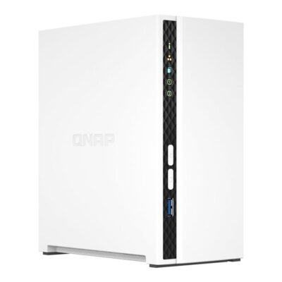 Servidor nas qnap k – ts – 233+2xmn10ada600s 2 bahias 2gb gigabit ethernet