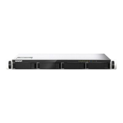 Servidor nas qnap k – ts – 435xeu – 4g+4xmn10ada600s 4 bahias 1u rack 4gb gigabit ethernet