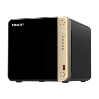 Servidor nas qnap k – ts – 464 – 8g+4xmn10ada600s 4 bahias 8gb gigabit ethernet
