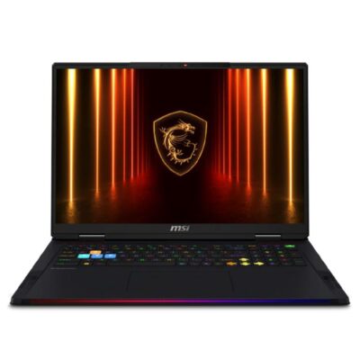 Portatil msi raider 18 hx ai a2xwig – 252es u9 – 285hx – 32gb – ssd 1tb – rtx 5080 16gb – 18 pulgadas uhd+ – w11h