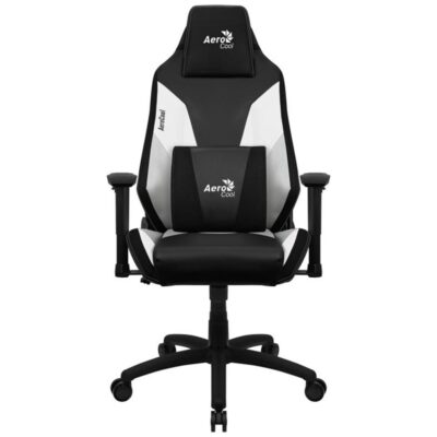 Silla gaming aerocool admiral negra – blanca