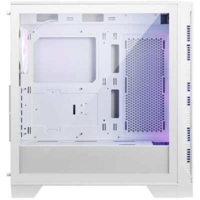 Caja ordenador gaming msi mag forge 320r airflow rgb matx cristal templado blanco