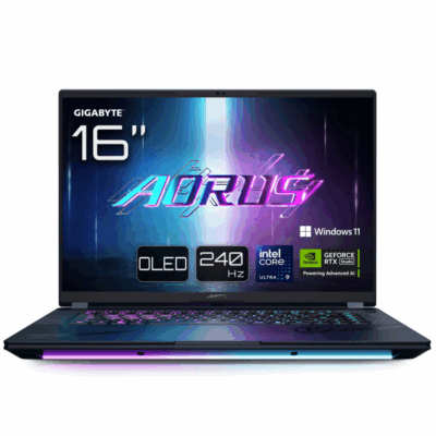 Portatil gigabyte aorus master 16 u9 – 275hx 32gb ssd 1tb 16 pulgadas