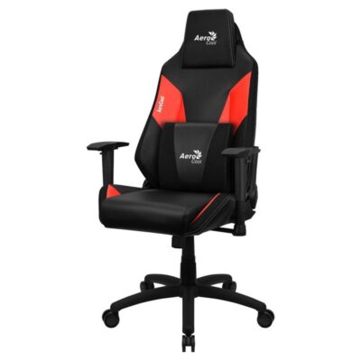 Silla gaming aerocool admiral negra – roja