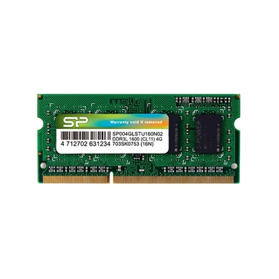 Memoria ram ddr3l 4gb silicon power sodimm 1600 mhz.
