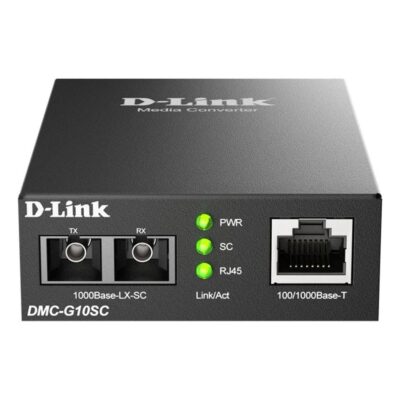 Convertidor de medios monomodo d – link dmc – g10sc