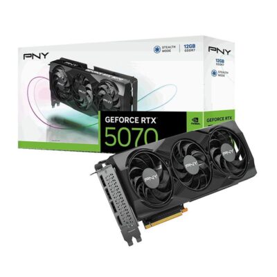 Tarjeta grafica pny rtx 5070 12gb oc gddr7x