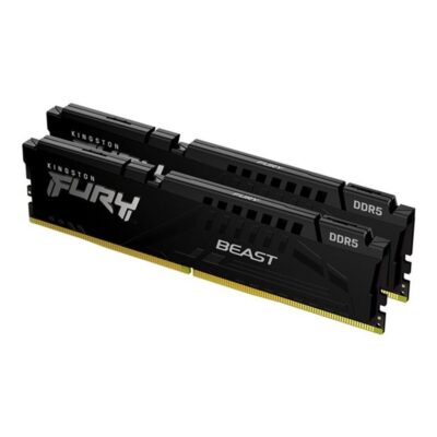 Memoria ram ddr5 64gb 2x32gb kingston – 6000 mhz – pc5 – 48000 – fury beast – cl30 – 1.4v