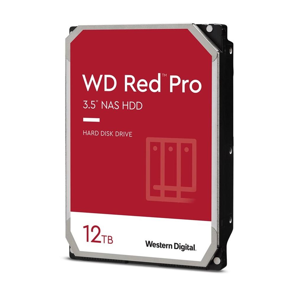 Disco duro interno hdd wd western digital nas red pro wd122kfbx 12tb 3.5 pulgadas sata 6gb - s 7200rpm 512mb