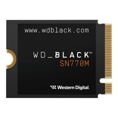 Disco duro interno ssd wd black sn770m 2tb m.2 pcie4