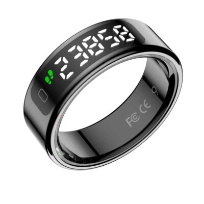 Leotec smart ring kor mau negro talla 8