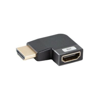 Adaptador hdmi 8k lanberg macho – hembra angulo izquierda