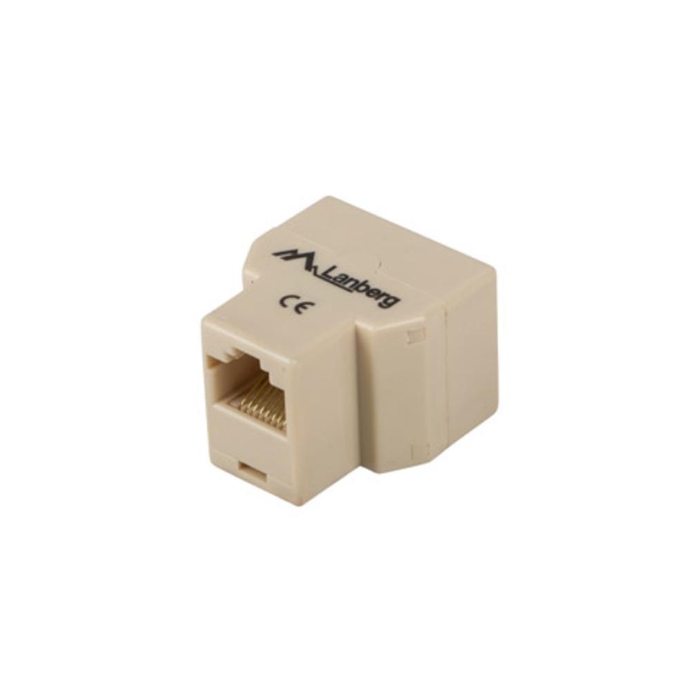 Adaptador rj45 lanberg splitter utp hembra hembra