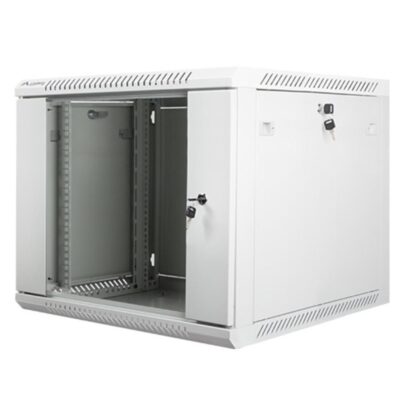 Armario lanberg 19 pulgadas 9u – 600×600 gris