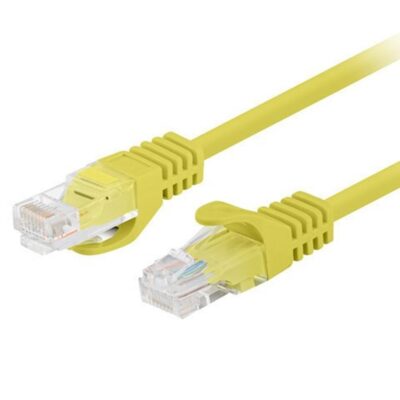 Cable red lanberg latiguillo cat.6 u – utp 7.5m amarillo fluke passed