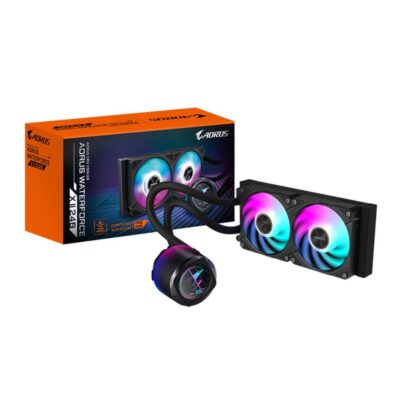 Kit refrigeracion liquida gigabyte gp – aorus waterforce x ii 240 negro