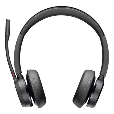 Auriculares poly voyager 4320 inalambrico negro