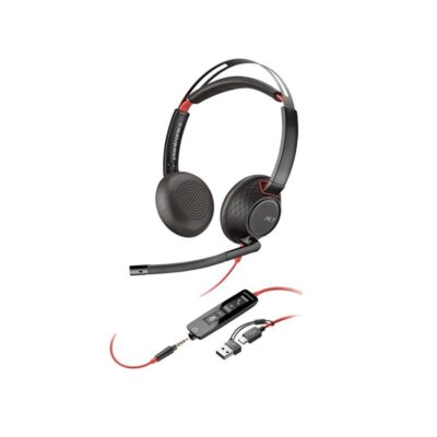 Auriculares poly blackwire 5220 negro