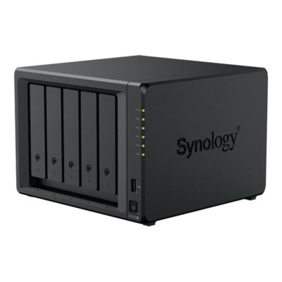 Servidor nas synology disk station ds1525+ 8gb 5 bahias gigabit ethernet