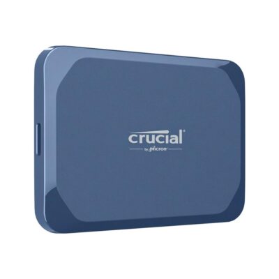 Disco duro externo ssd crucial x10 2tb usb tipo c azul