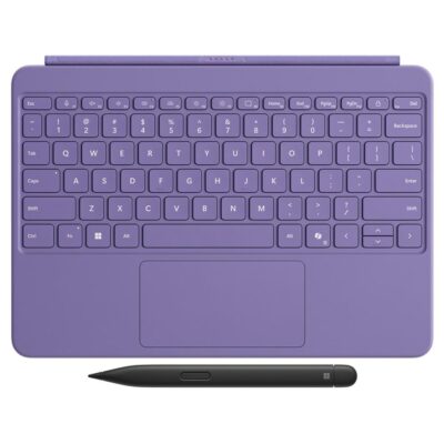 Teclado microsoft surface pro 12 pulgadas + pen violeta