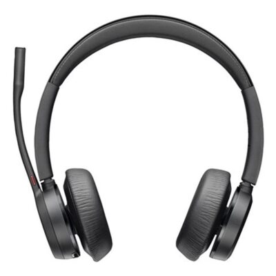 Auriculares poly voyager 4320 inalambrico negro